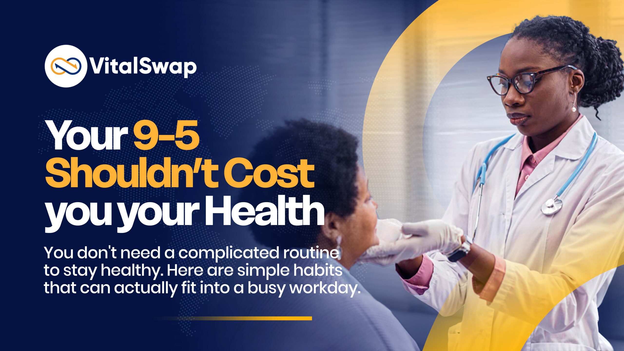 how to stay healthy when you work a 9-5